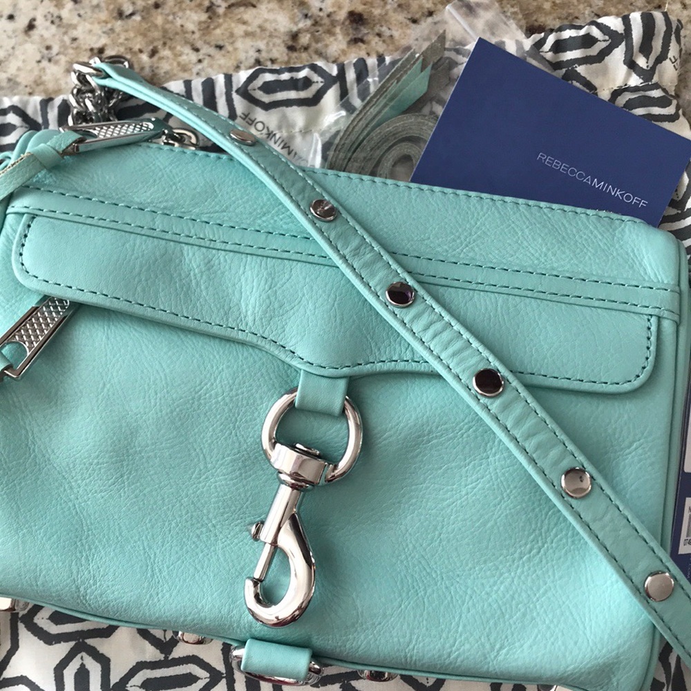 Rebecca Minkoff mini Mac minty